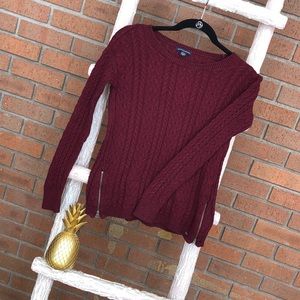 American Eagle Outfitters red sweater